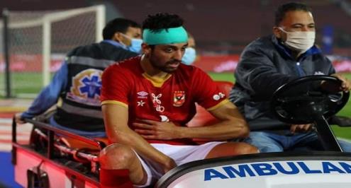 طاهر محمد يغيب عن معسكر المنتخب الأولمبي بسبب الإصابة